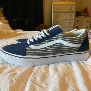 Vans Comfycush striped Old Skool Shoes